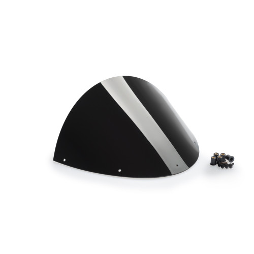 PUIG Semi Fairing Screen 195mm (Black) 9196N