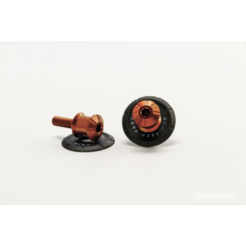 PUIG Swing Arm Spool Slider 6mm (Orange) 9258T