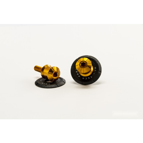 PUIG Swing Arm Spool Slider 10mm (Gold) 9260O
