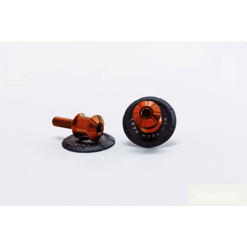 PUIG Swing Arm Spool Slider 10mm (Orange) 9260T