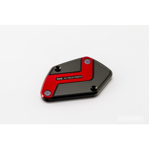 PUIG Front Brake liquid tank cover (Red) 9273R