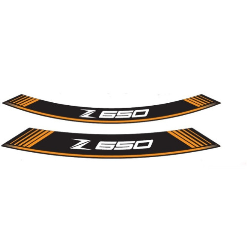 PUIG Wheel Rim Stickers (Orange) 9290T