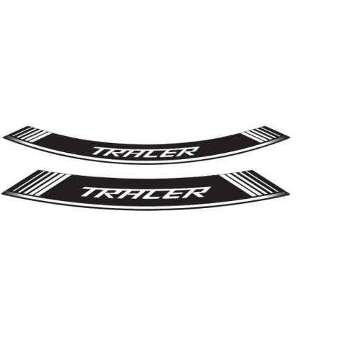 PUIG Wheel Rim Stickers (White) 9293B