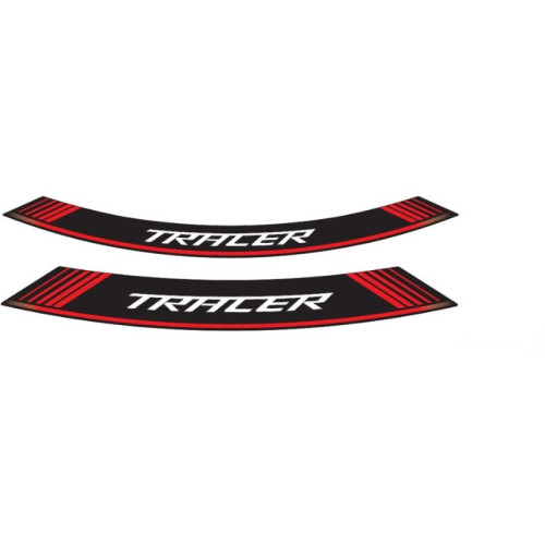 PUIG Wheel Rim Stickers (Red) 9293R