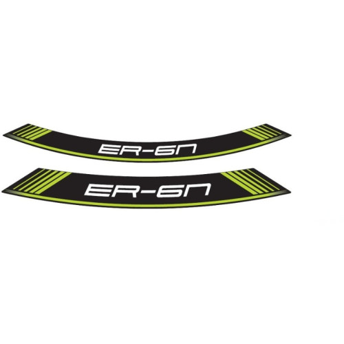 PUIG Wheel Rim Stickers (Green) 9311V
