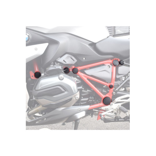 PUIG Chassis Cap (Black) 9333N