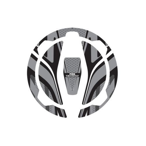 PUIG Radikal Fuel Cap Protector (Grey) 9362U