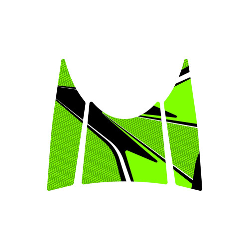 PUIG Radikal Yoke Protector (Green) 9366V