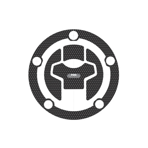 PUIG Naked Fuel Cap Protector (Grey) 9428U