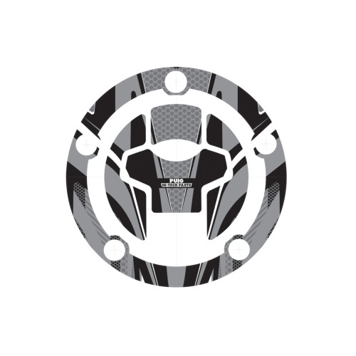 PUIG Radikal Fuel Cap Protector (Grey) 9429U