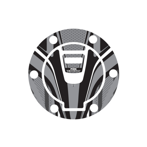 PUIG Radikal Fuel Cap Protector (Grey) 9447U