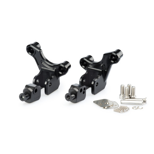 PUIG Footpeg Adaptors (Black) 9484N
