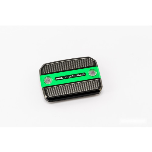 PUIG Front Brake liquid tank cover (Green) 9499V