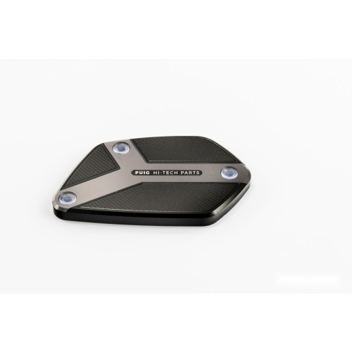 PUIG Front Brake liquid tank cover (Silver) 9530P