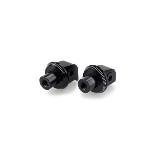 PUIG Pillion Footpeg Adaptors (Black) 9541N