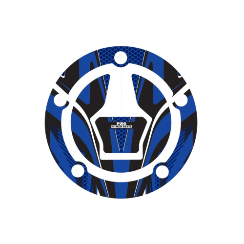 PUIG Radikal Fuel Cap Protector (Blue) 9609A