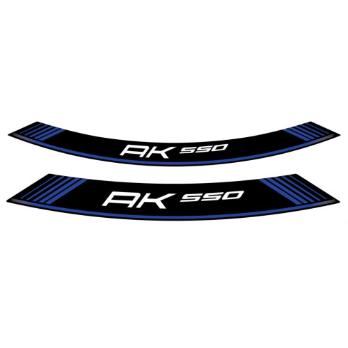 PUIG Wheel Rim Stickers (Blue) 9630A