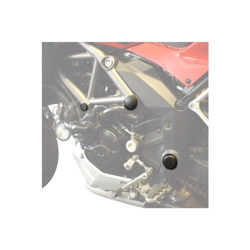 PUIG Chassis Cap (Black) 9635N