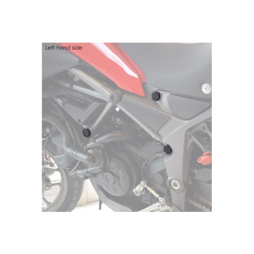 PUIG Chassis Cap (Black) 9636N