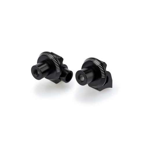 PUIG Footpeg Adaptors (Black) 9641N