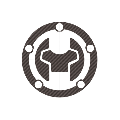 PUIG Xtreme Fuel Cap Protector (Carbon Look) 9966C