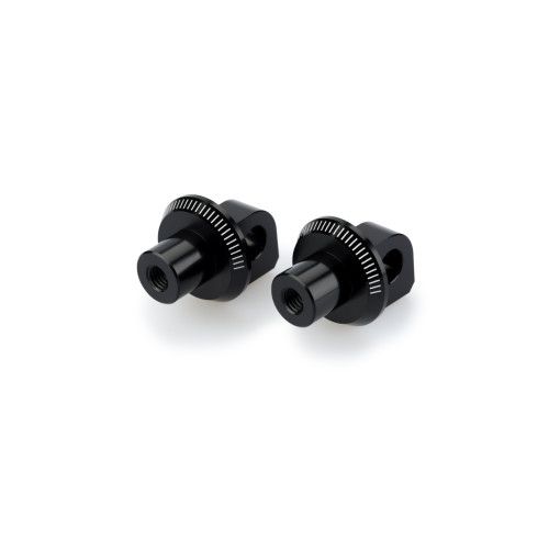 PUIG Pillion Footpeg Adaptors (Black) 9997N