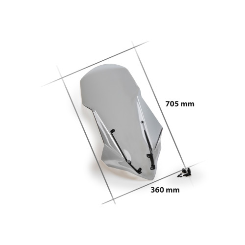PUIG V-Tech Line Touring Screen (Light Smoke) 21488H