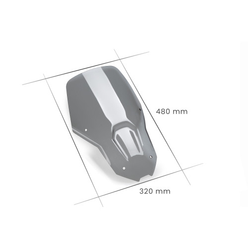 PUIG Touring Screen (Light Smoke) 21396H