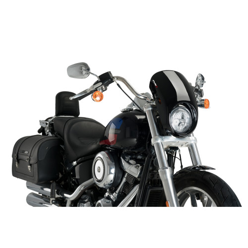 PUIG Anarchy Semi Fairing (Black) 21082N