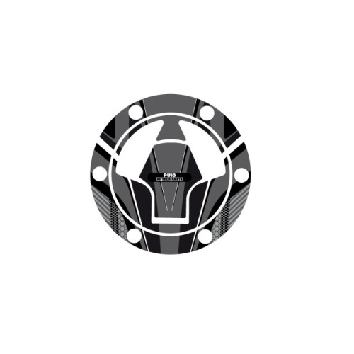 PUIG Radikal Fuel Cap Protector (Grey) 6314U