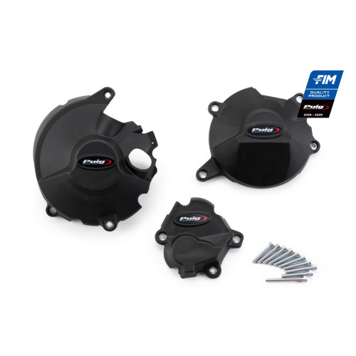 PUIG Engine Cover Track Certified (Black) 21706N