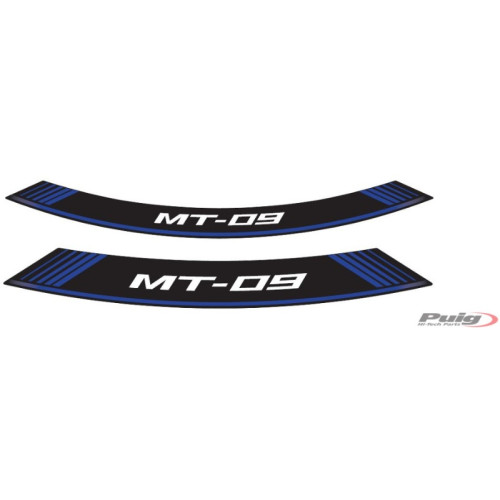 PUIG Wheel Rim Stickers (Blue) 9135A