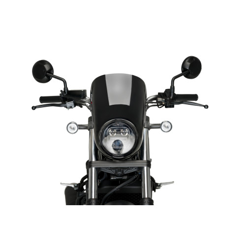 PUIG Anarchy Semi Fairing (Black) 21088N