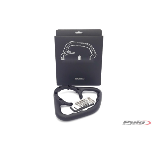 PUIG Fuel Tank Pillion Hand Grips (Black) 4614N