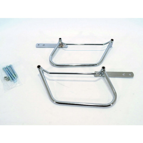 Pannier Fitting Kit For Harley Davidson Dyna Super Glide Custom FXDC (91-21) By Longride BR1038