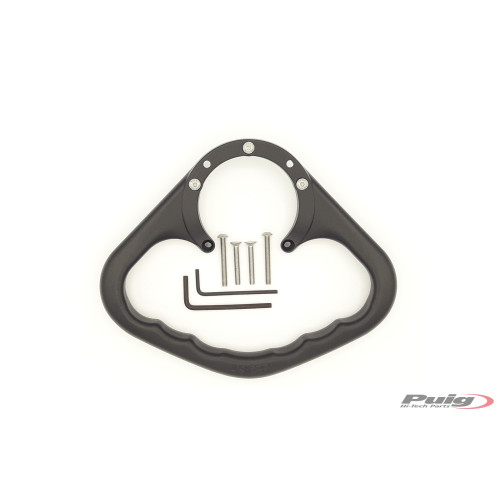 PUIG Fuel Tank Pillion Hand Grips (Black) 6842N