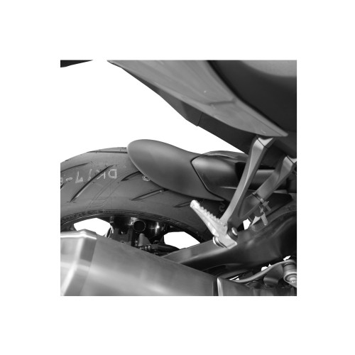 PUIG Rear Mudguard Extender (Matt Black) 9891J
