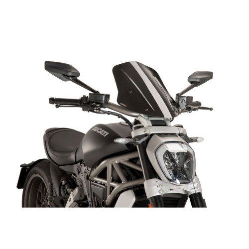 PUIG New Generation Adjustable Screen (Black) 8922N