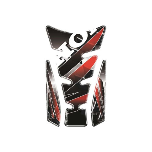 PUIG Wings Tank Pad With Honda Logo (Silver) 4785P