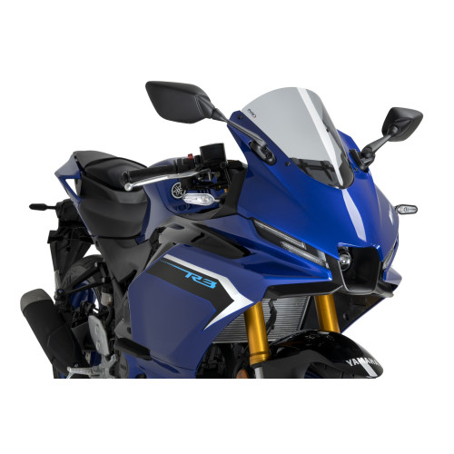 PUIG R-Racer Screen (Light Smoke) 3737H