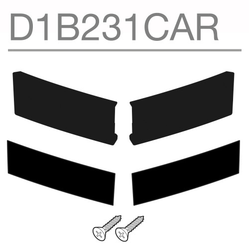 SHAD SH23 Replacement Aluminium Reflectors D1B231CAR