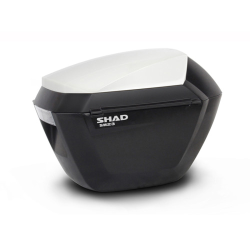 SHAD SH23 White Pannier Cover D1B23E08