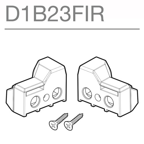 SHAD SH23 Replacement Fitting Kit Caps D1B23FIR