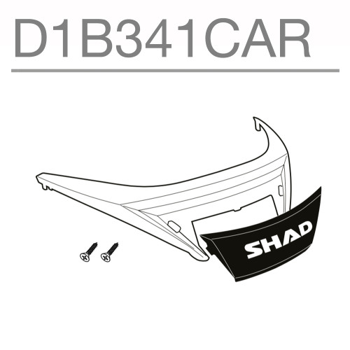 SHAD SH34 Replacement Reflectors (With Cover) D1B341CAR