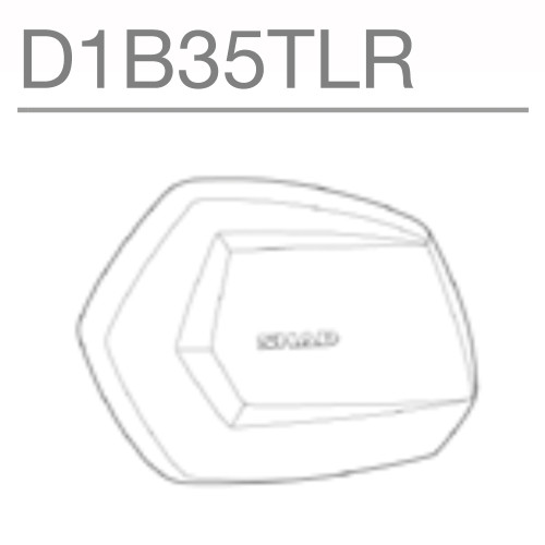 SHAD SH35 Replacement Aluminium Side Panel (Left) D1B35TLR