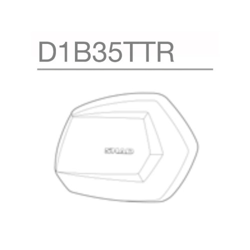 SHAD SH35 Replacement Aluminium Side Panel (Right) D1B35TRR
