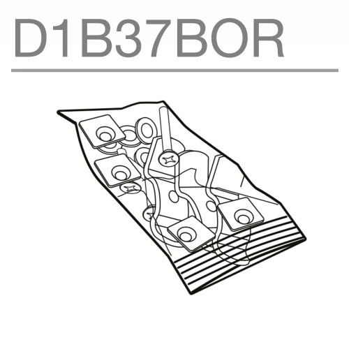 SHAD Replacement SH37 Top Box Mounting Plate Screws/Bolts D1B37BOR