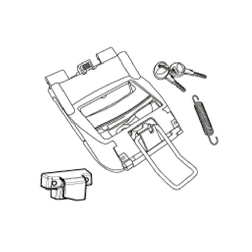 SHAD SH44 Replacement Locking Mechanism D1B44MAR