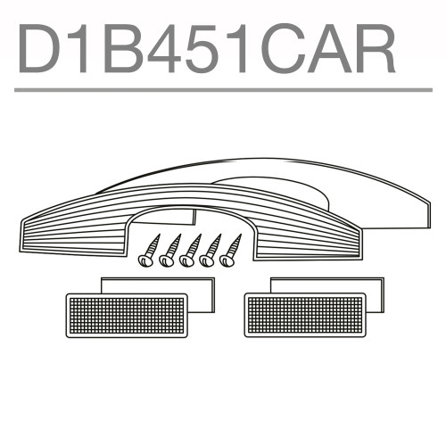 SHAD SH45 Replacement White Reflectors D1B451CAR