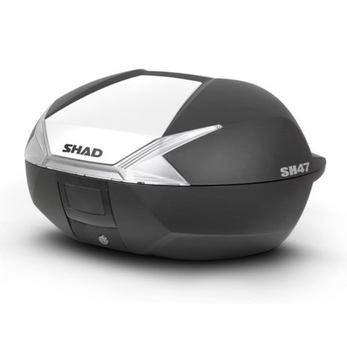 SHAD SH47 Top Box White Cover D1B47E08